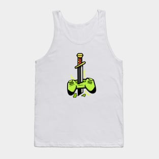 crazy gamer Tank Top